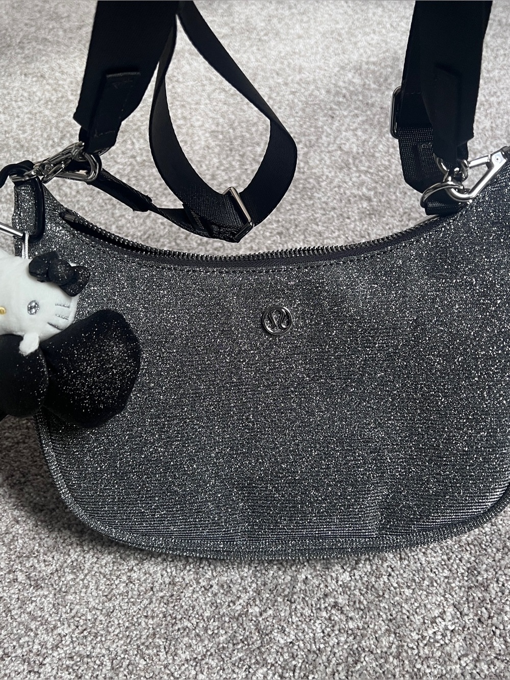 Lululemon City Essentials Small Shoulder Bag 3L Glitter